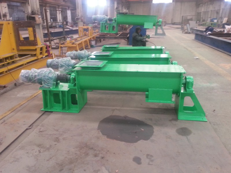 遼寧撫順客戶定制螺旋輸送機發(fā)貨